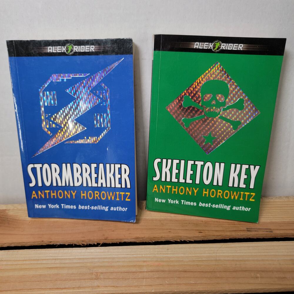 Set of 2 BOOKS: The Alex Rider Collection: Stormbreaker/Skeleton Key (paperback)